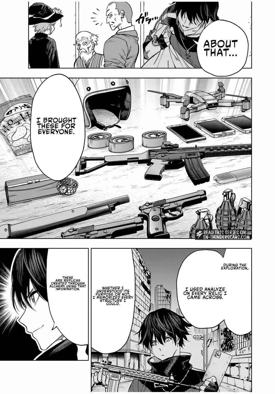 An Alchemist Who Escaped from a Depopulated Village is Revealed to be the Strongest in the City, chapter 21, page 9