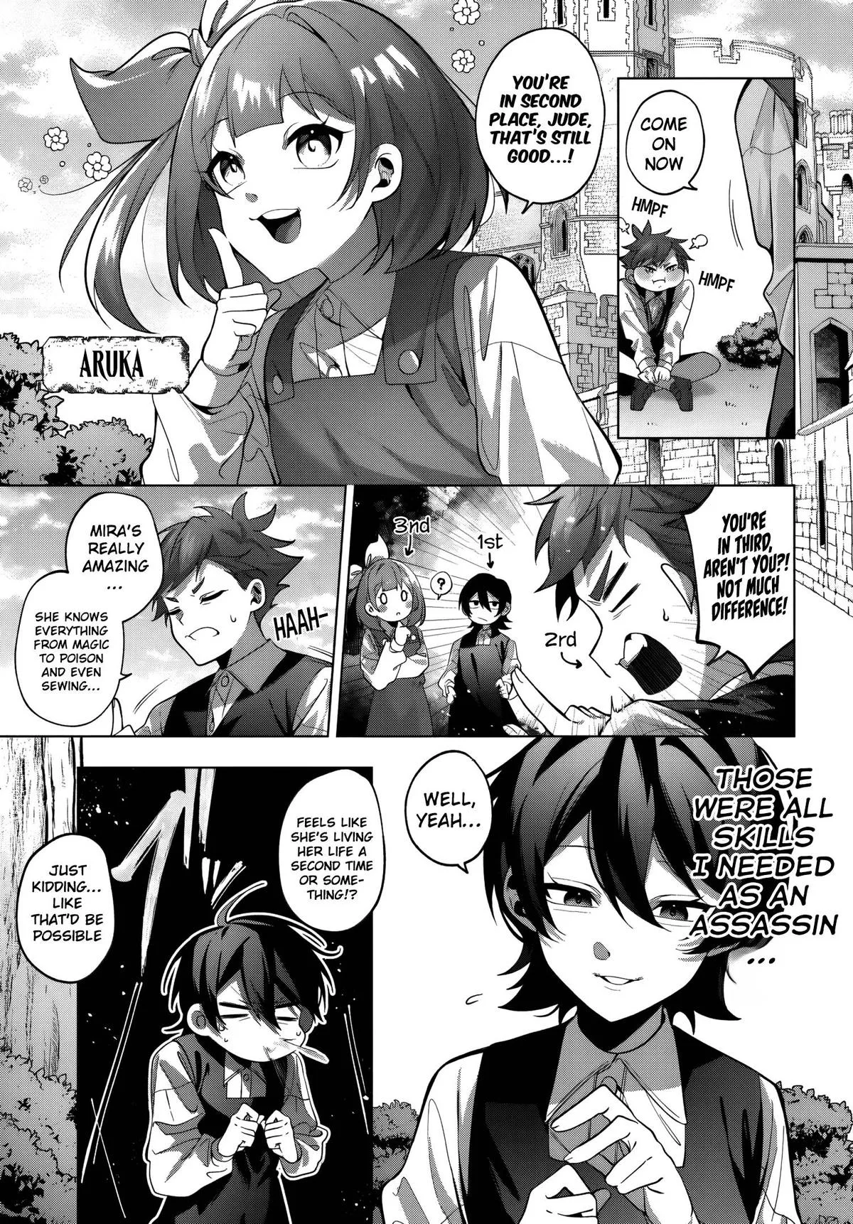 Former Assassin Lives Differently in the Afterlife, chapter 1.2, page 8