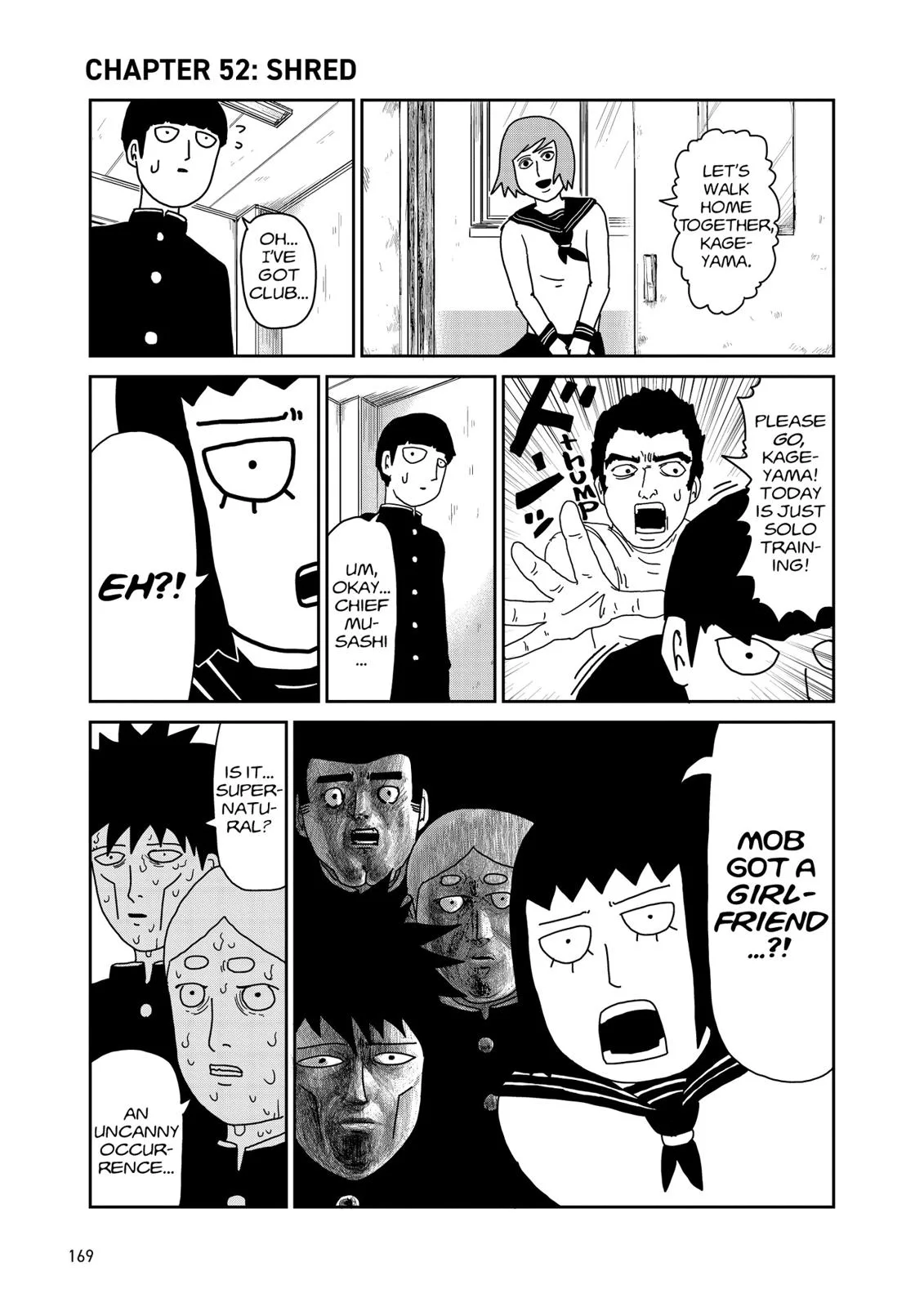 Mob Psycho 100, chapter 52, page 1