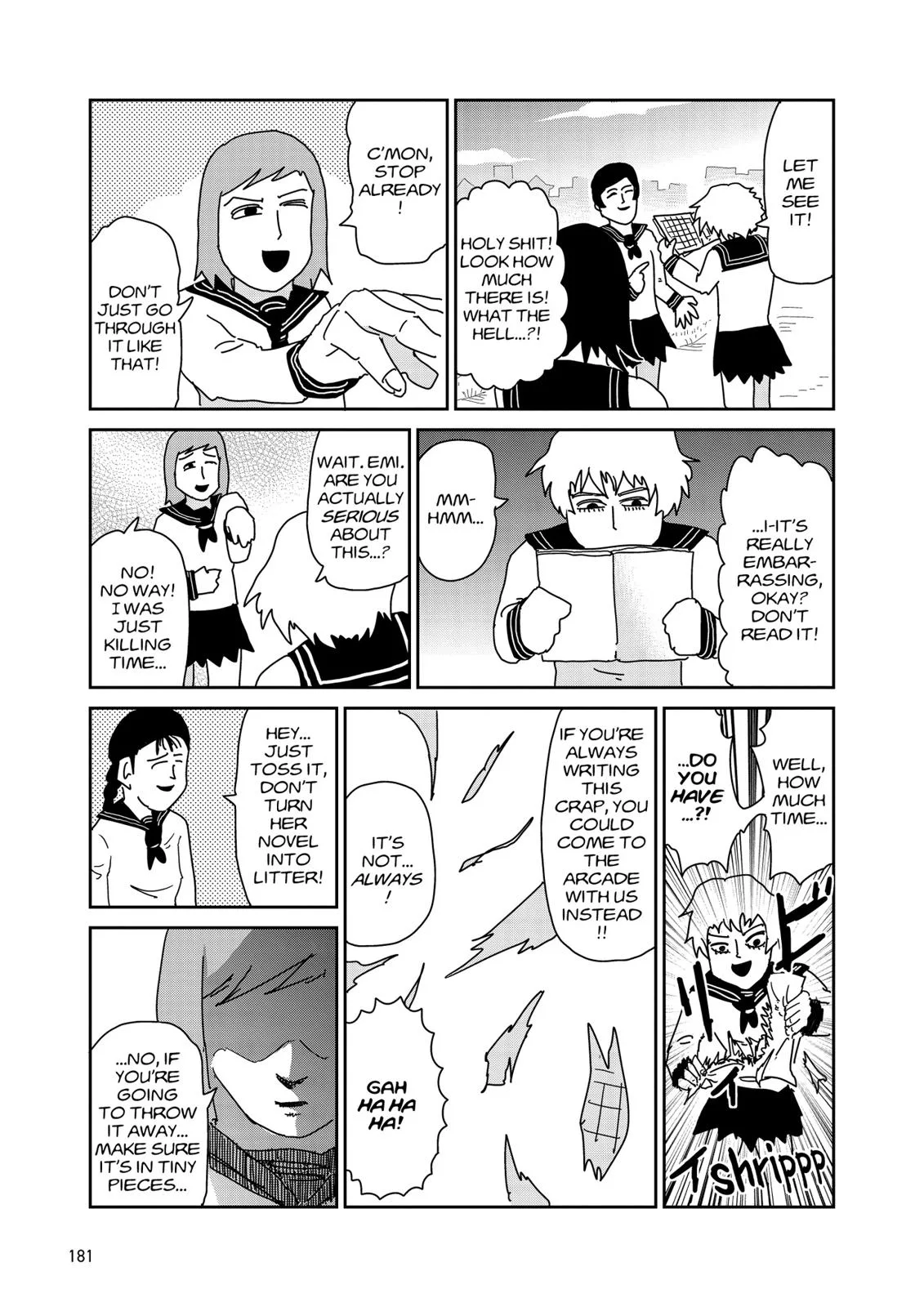 Mob Psycho 100, chapter 52, page 13