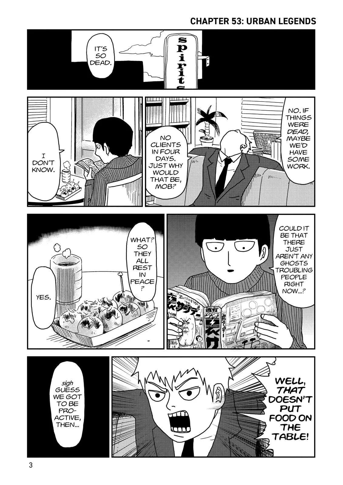 Mob Psycho 100, chapter 53, page 4