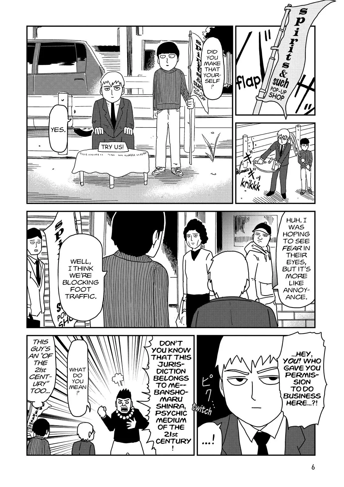 Mob Psycho 100, chapter 53, page 7