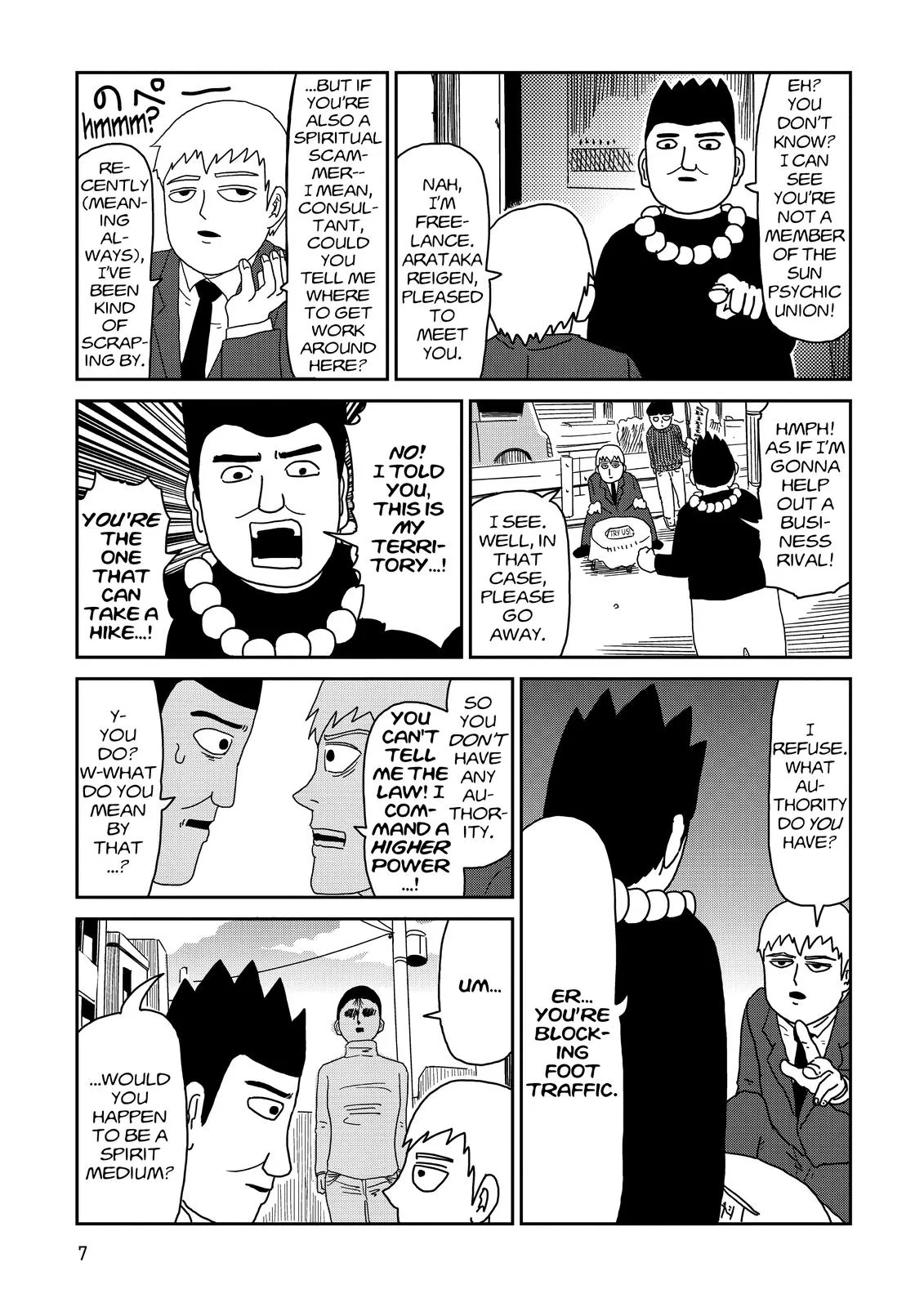 Mob Psycho 100, chapter 53, page 8