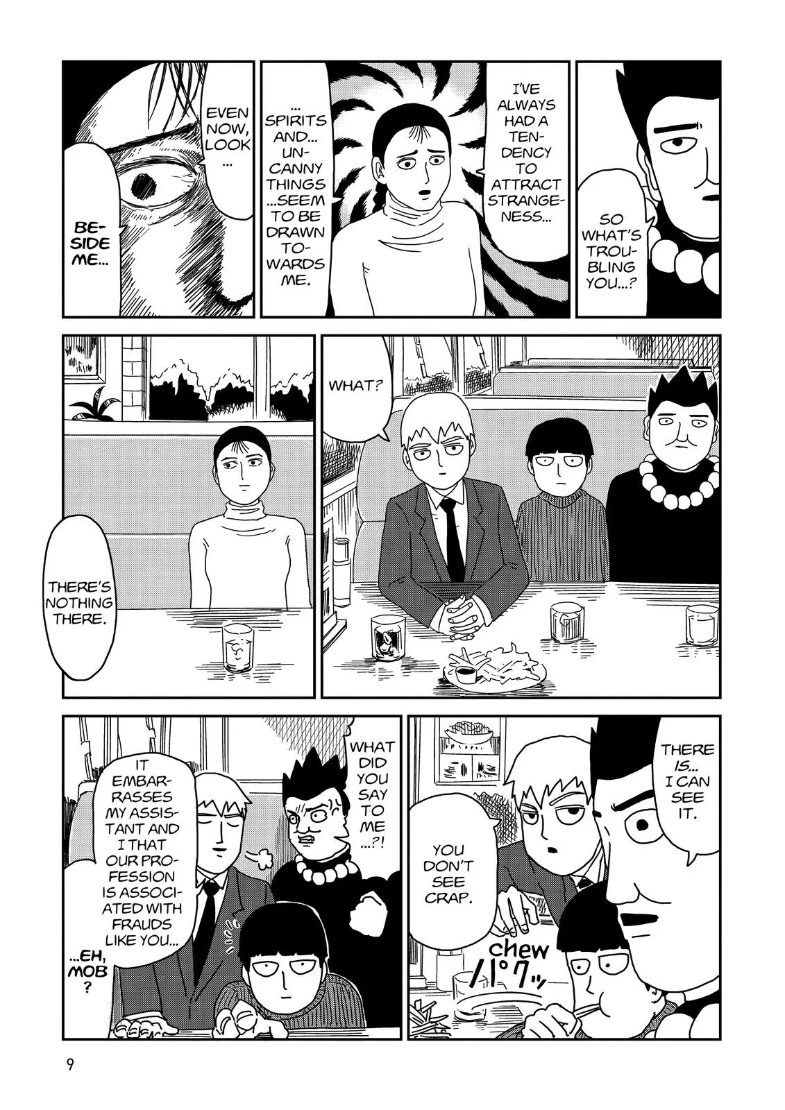 Mob Psycho 100, chapter 53, page 10