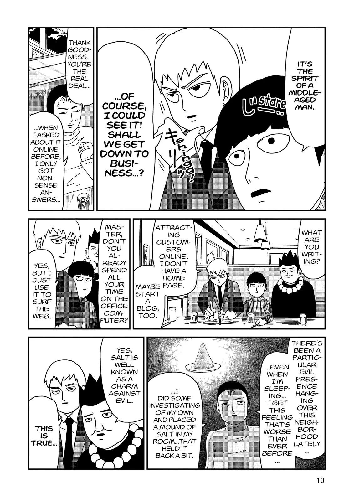Mob Psycho 100, chapter 53, page 11
