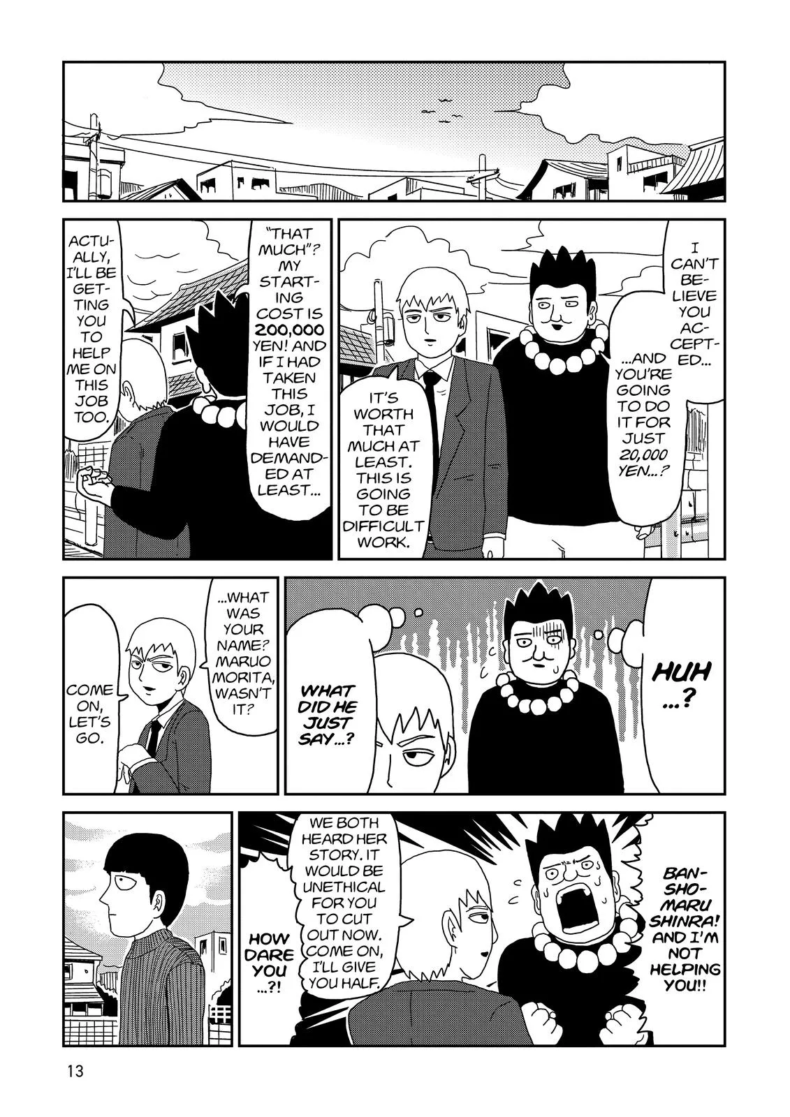 Mob Psycho 100, chapter 53, page 14