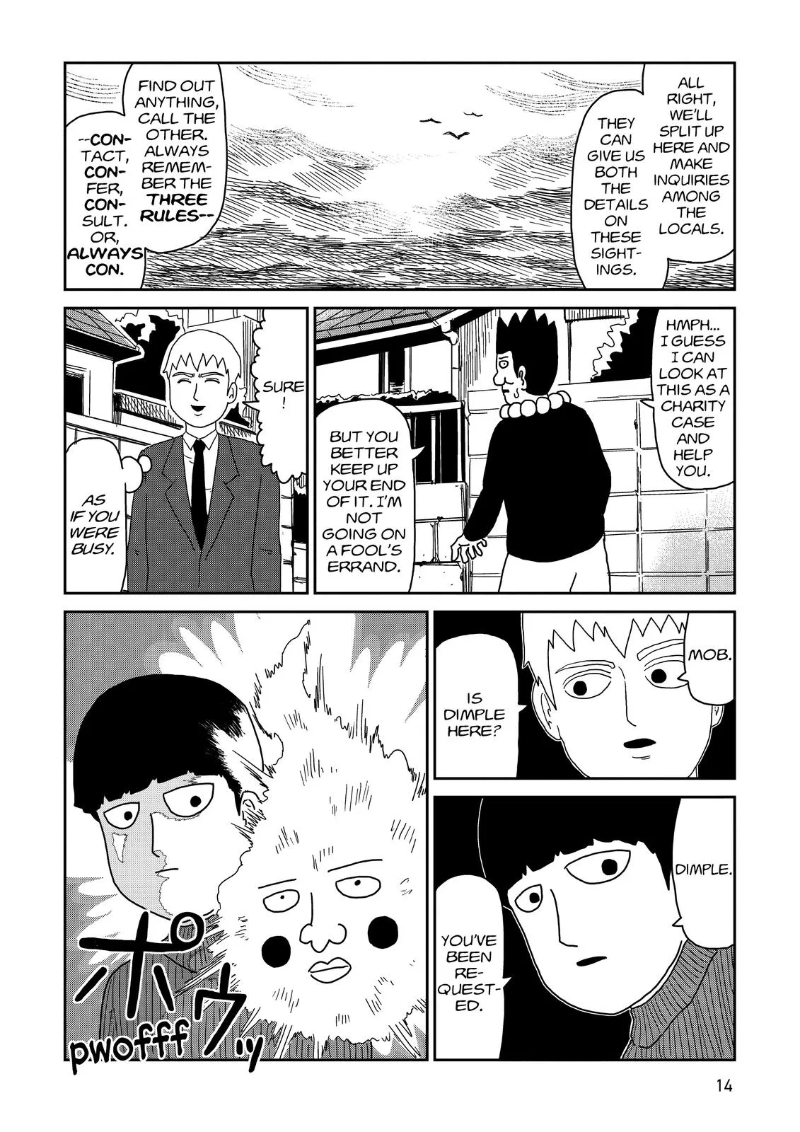Mob Psycho 100, chapter 53, page 15