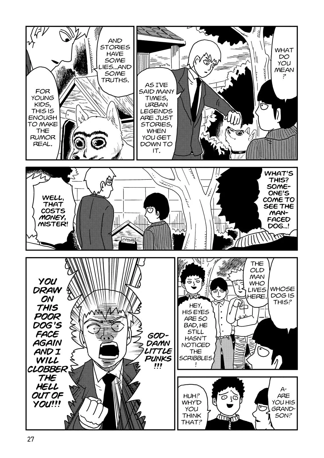 Mob Psycho 100, chapter 54, page 9