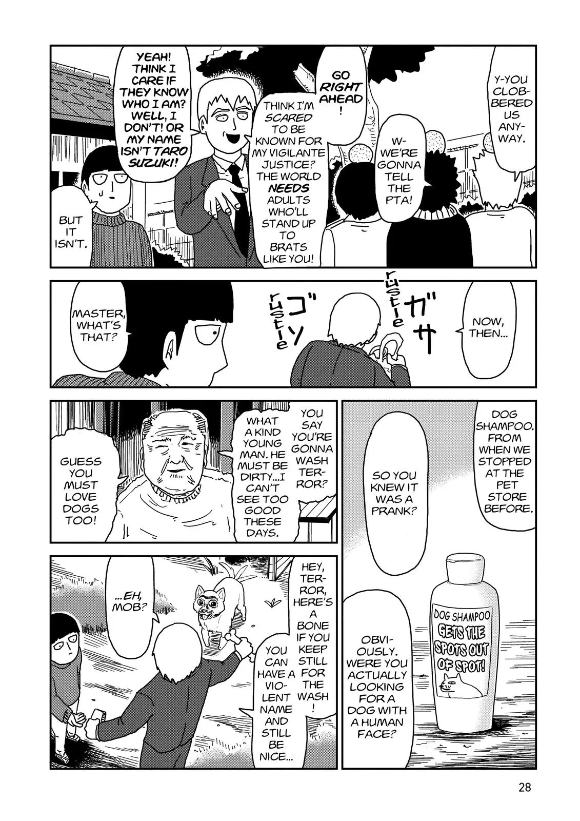 Mob Psycho 100, chapter 54, page 10
