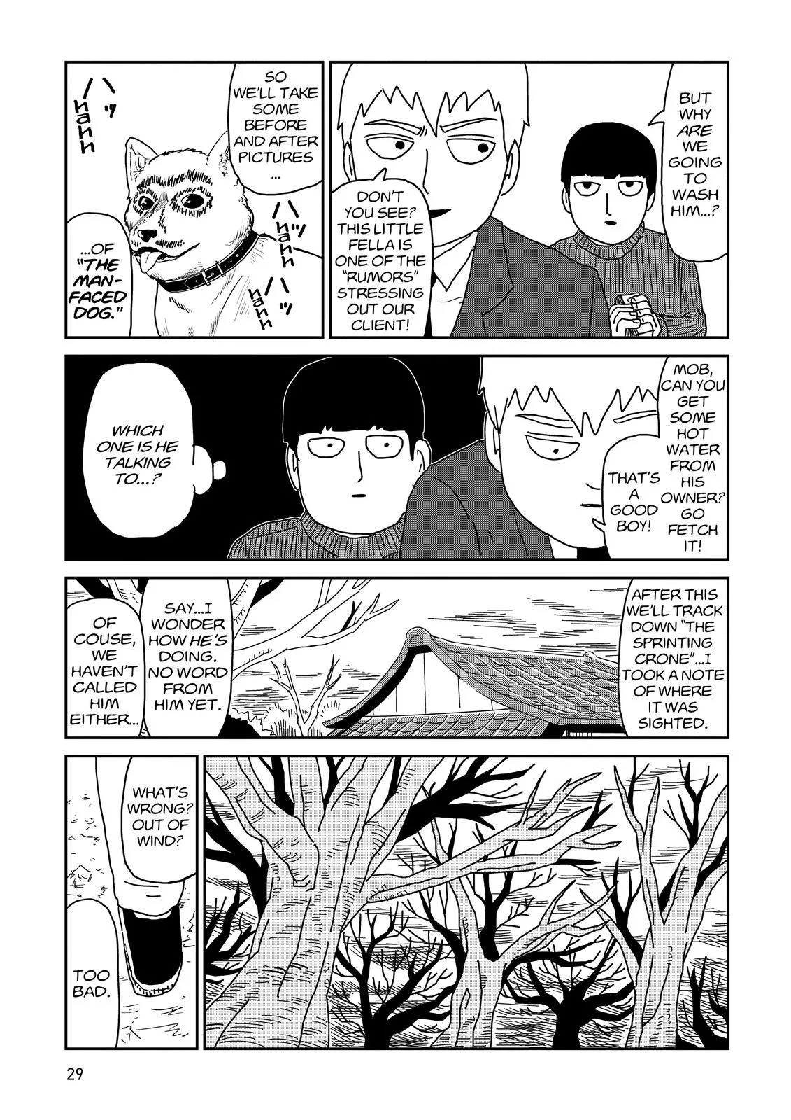 Mob Psycho 100, chapter 54, page 11
