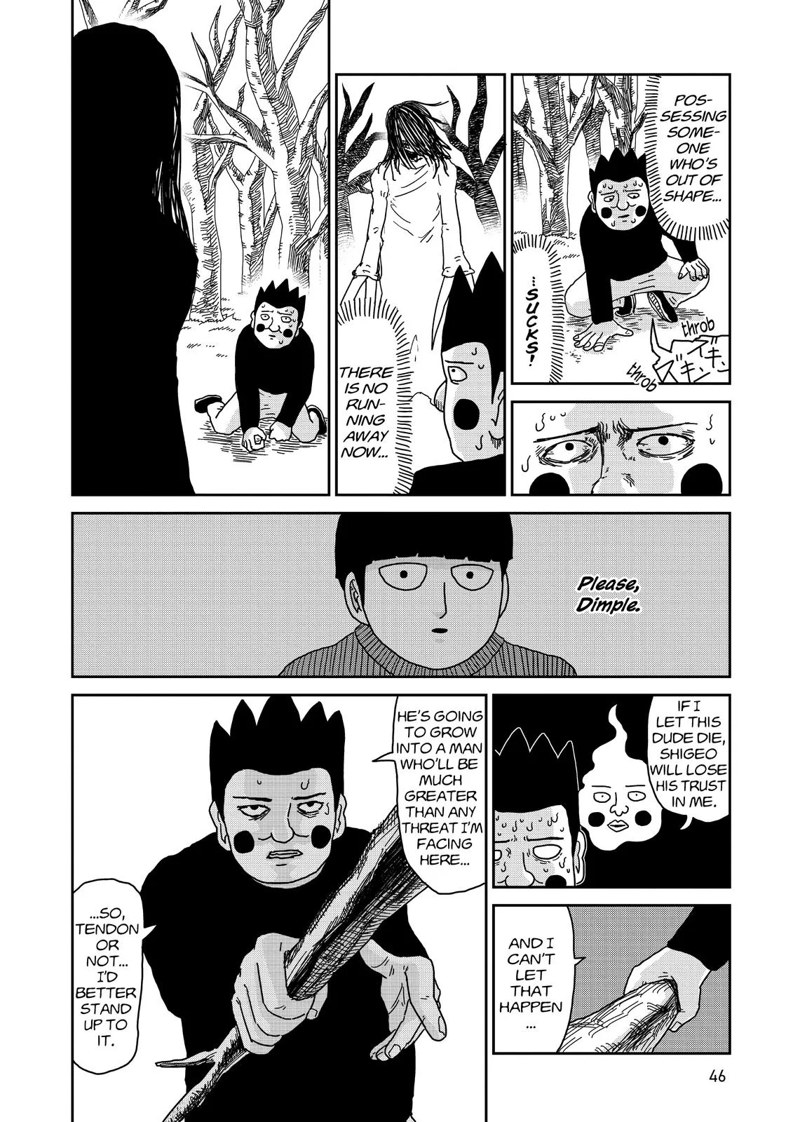 Mob Psycho 100, chapter 55, page 4