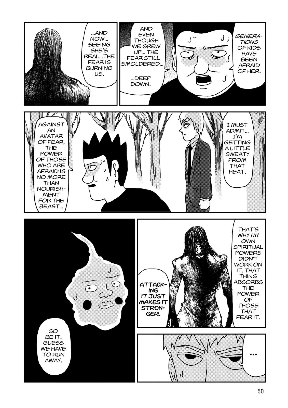 Mob Psycho 100, chapter 55, page 8