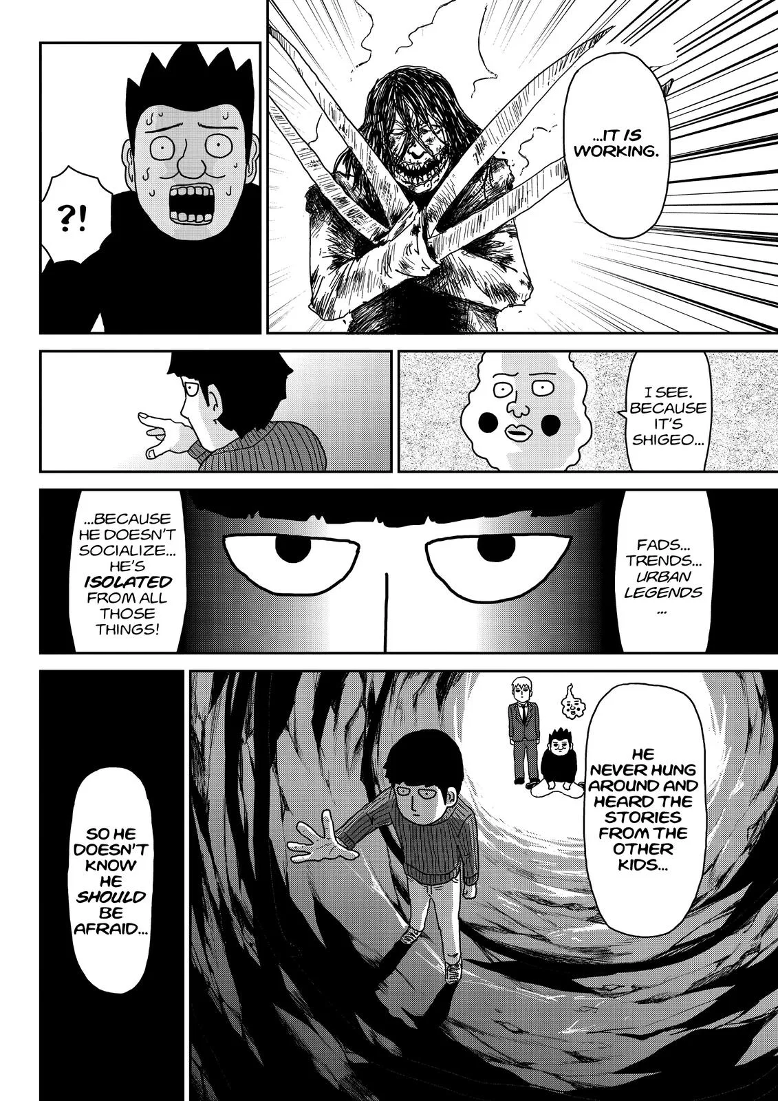Mob Psycho 100, chapter 55, page 10