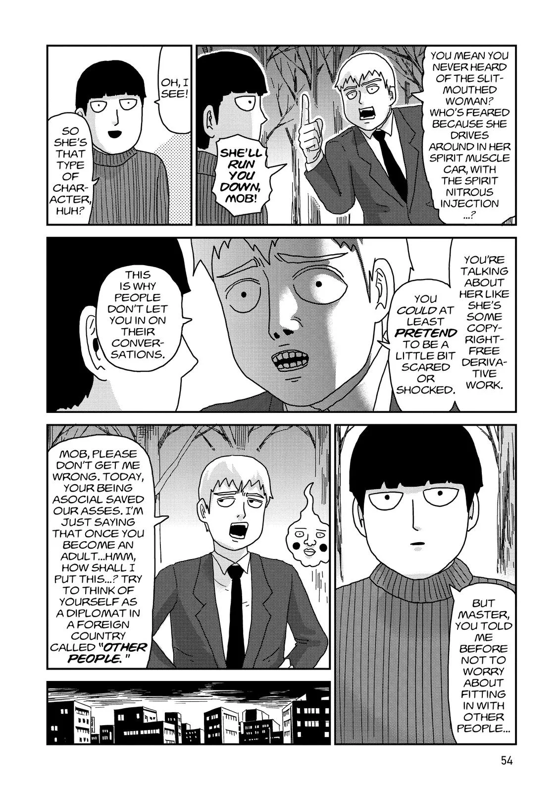 Mob Psycho 100, chapter 55, page 12