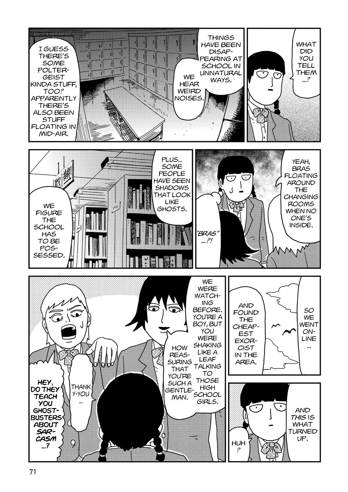 Mob Psycho 100, chapter 56, page 9