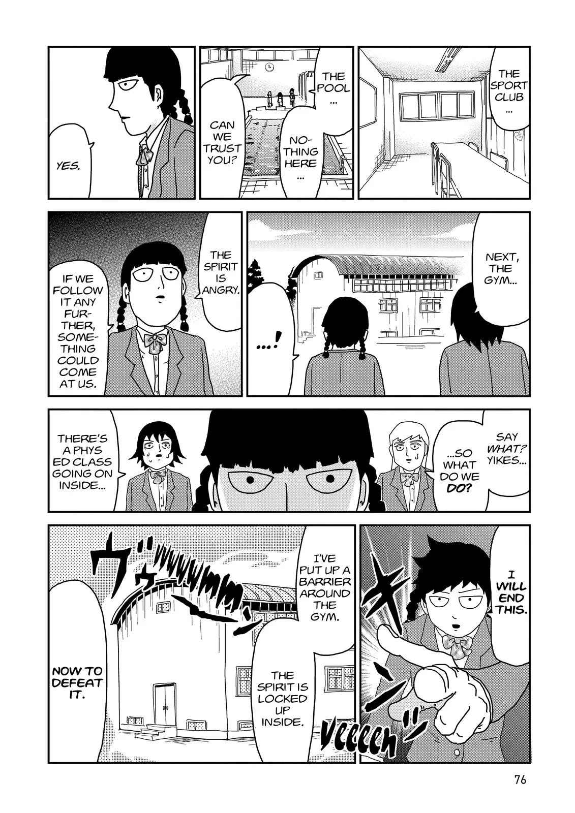 Mob Psycho 100, chapter 56, page 14