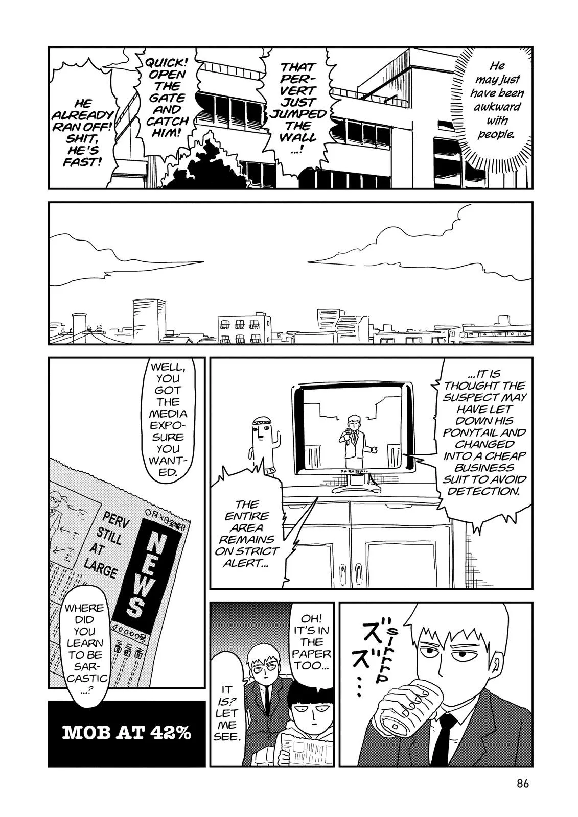 Mob Psycho 100, chapter 56, page 24