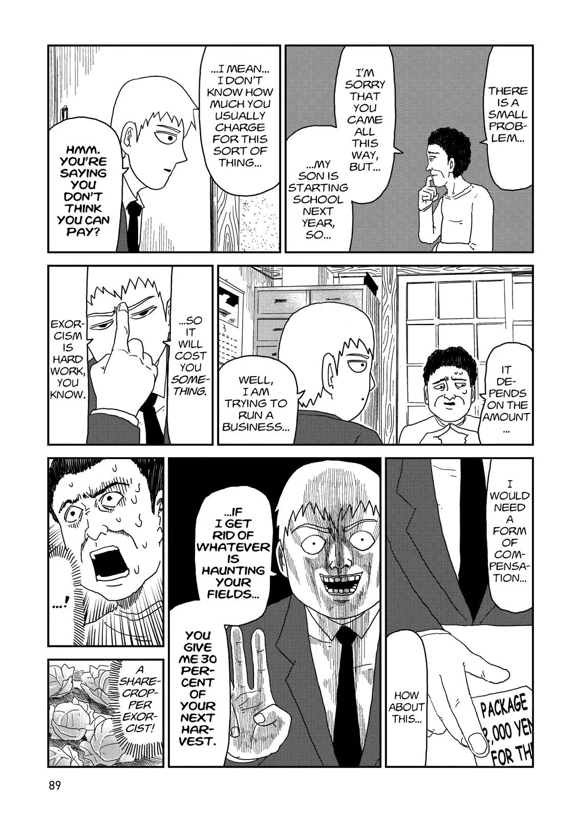 Mob Psycho 100, chapter 57, page 3