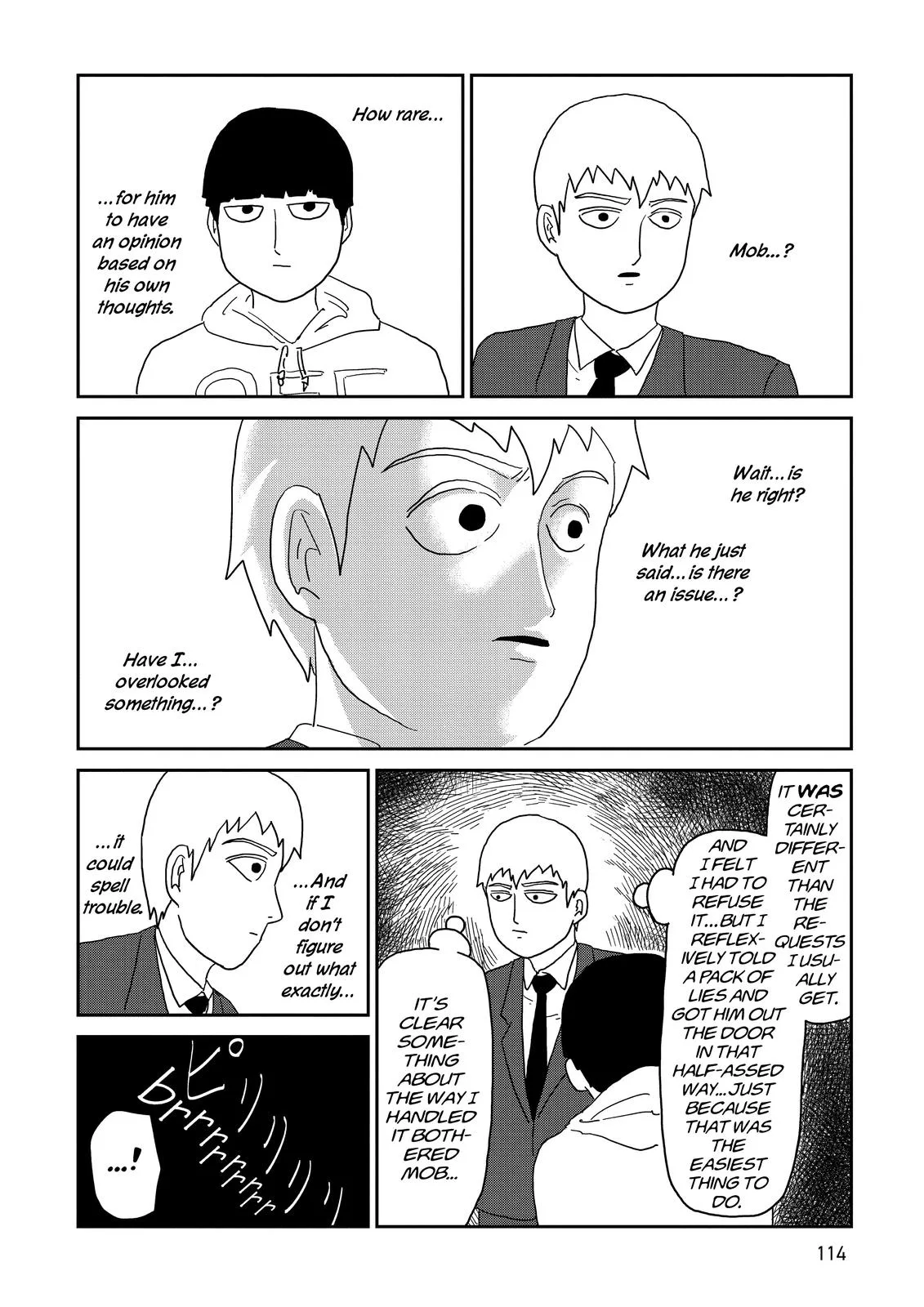 Mob Psycho 100, chapter 58, page 6