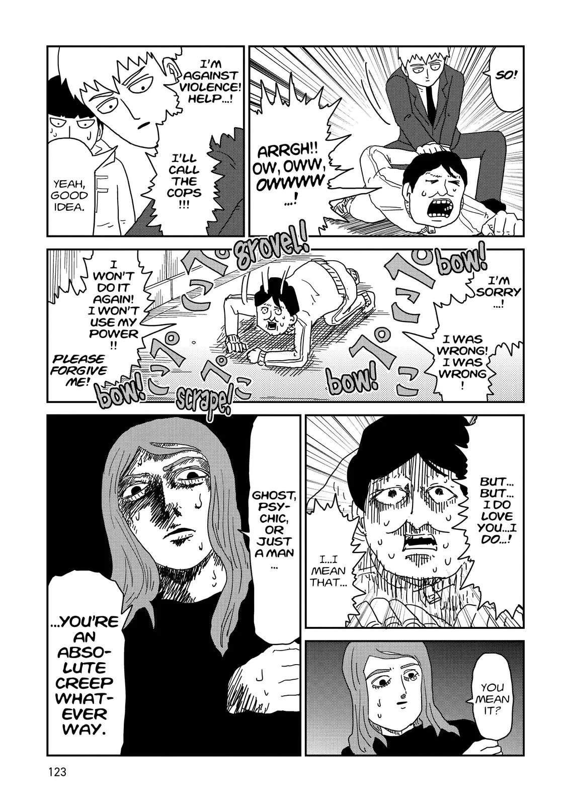 Mob Psycho 100, chapter 58, page 15