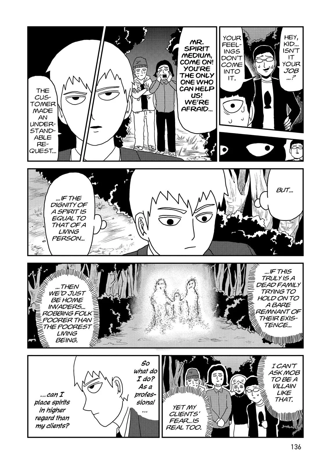 Mob Psycho 100, chapter 58, page 28