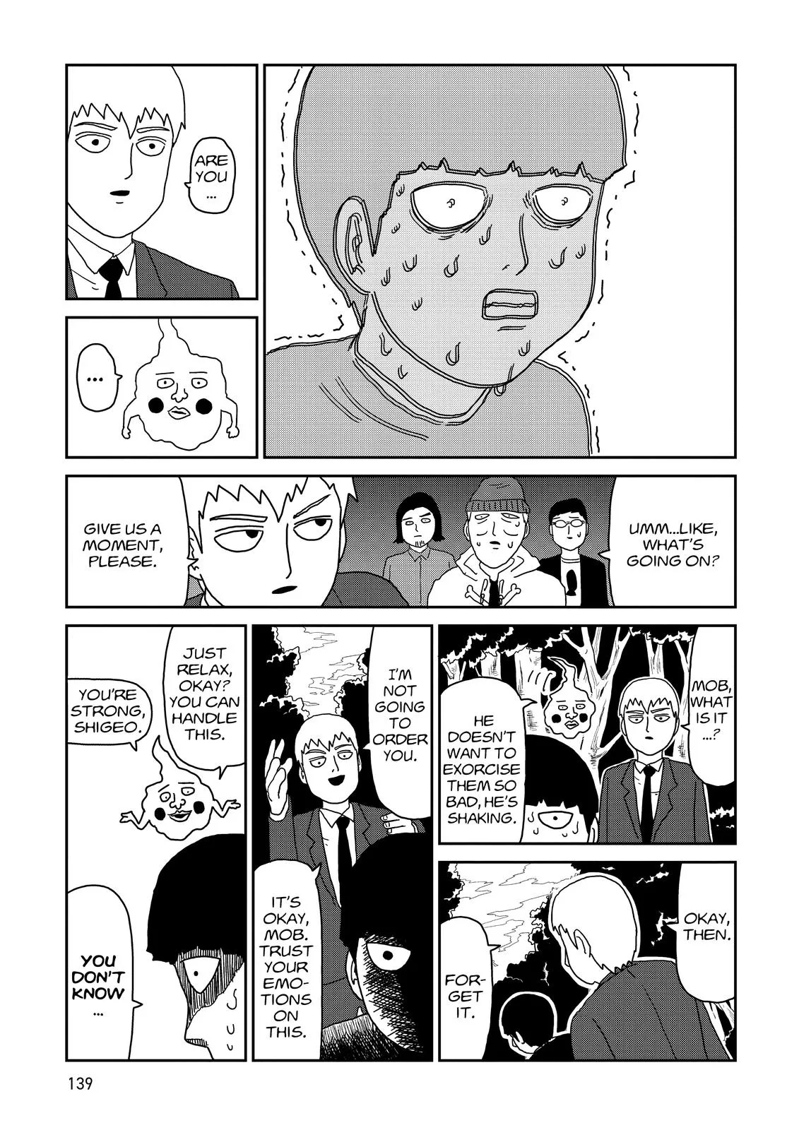 Mob Psycho 100, chapter 58, page 31