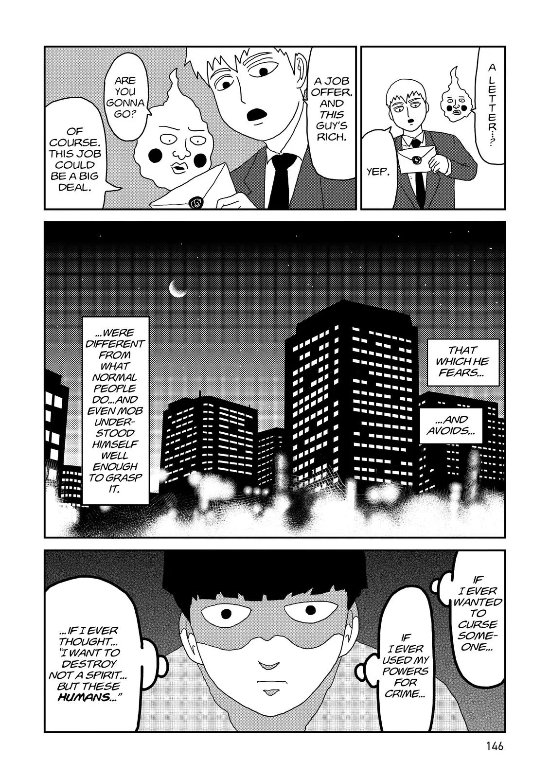 Mob Psycho 100, chapter 58, page 38
