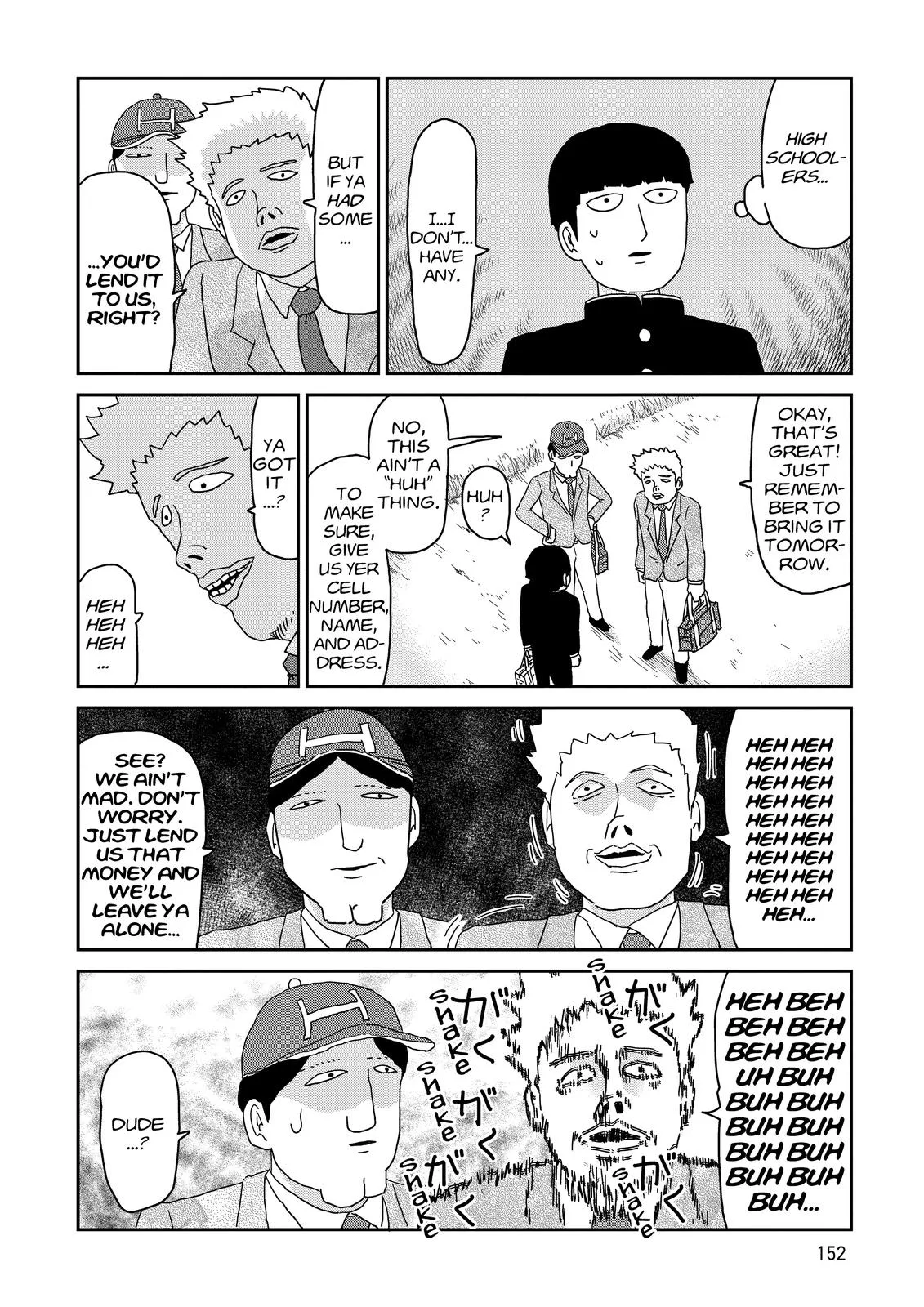 Mob Psycho 100, chapter 59, page 4