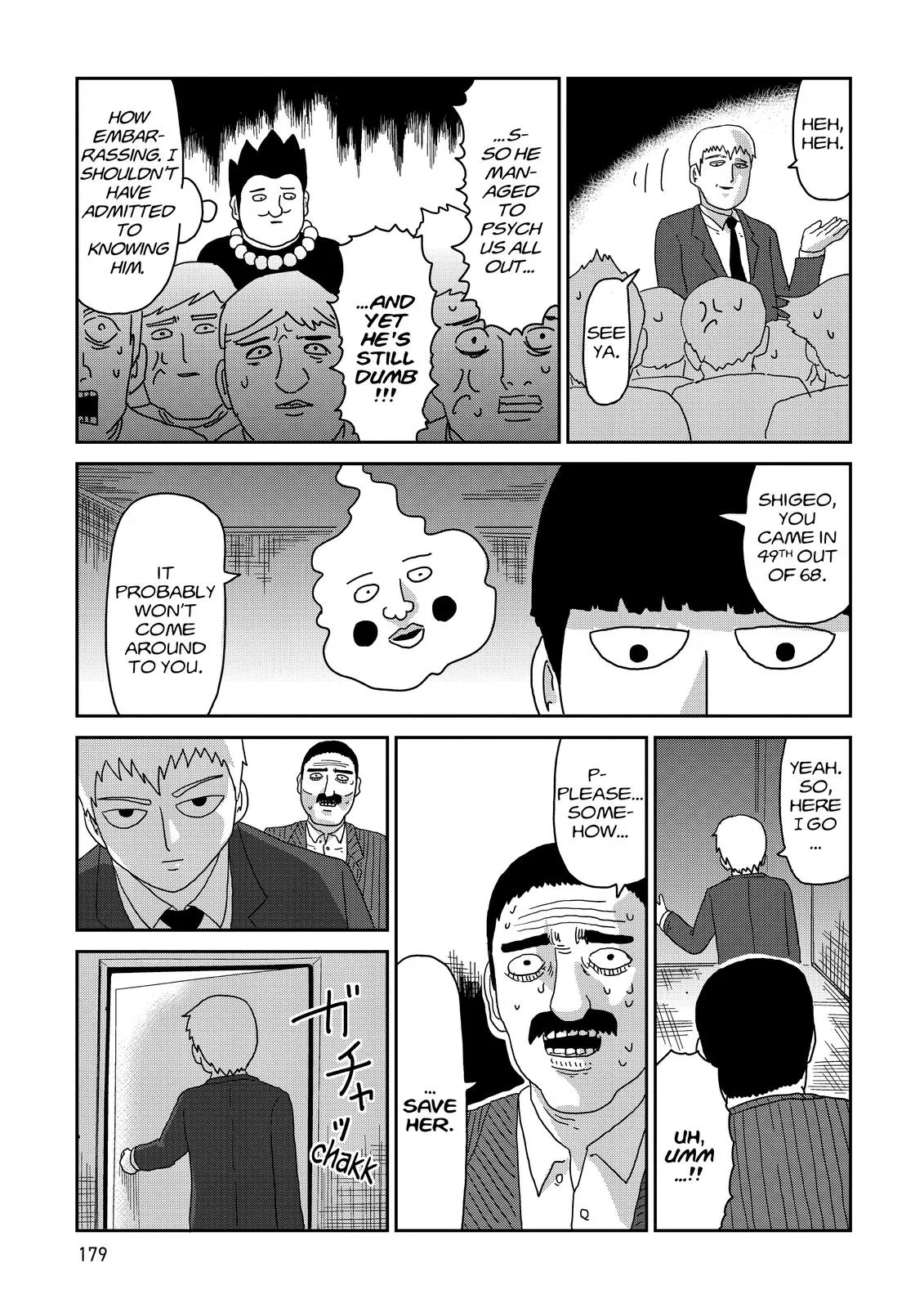 Mob Psycho 100, chapter 60, page 9