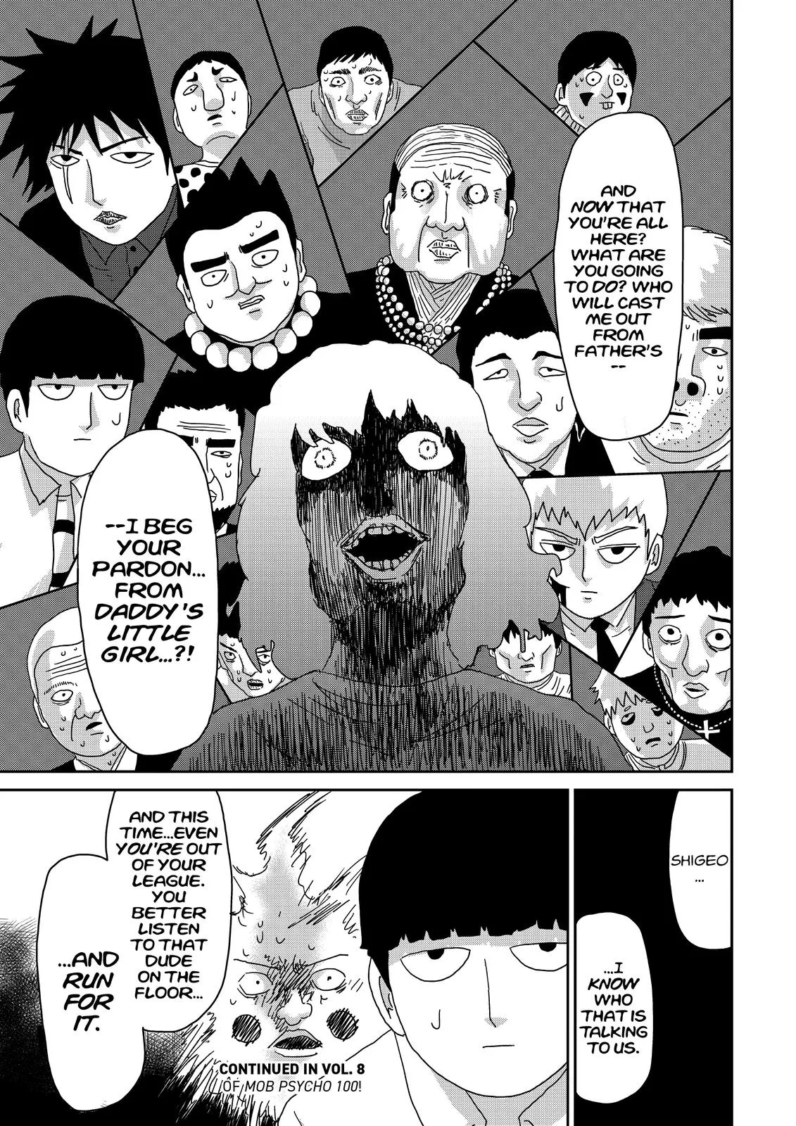 Mob Psycho 100, chapter 60, page 21