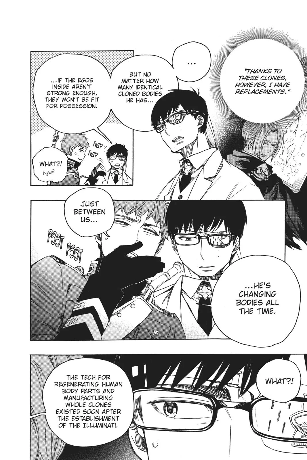 Blue Exorcist, chapter 111, page 2