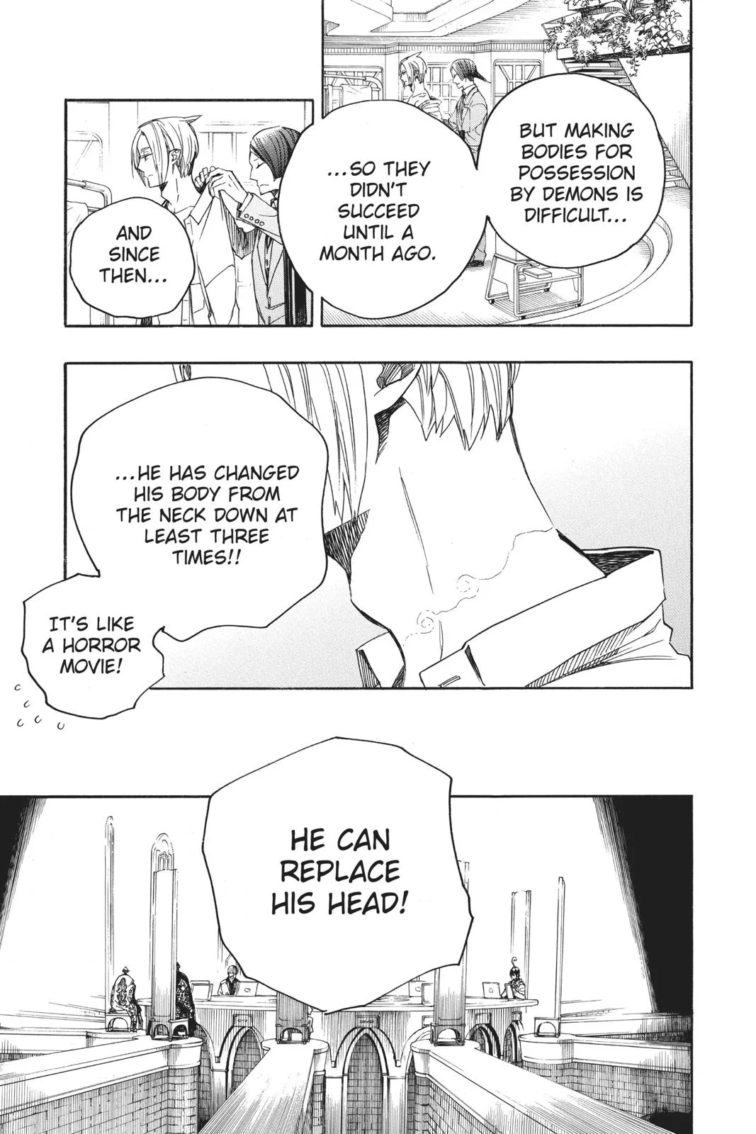 Blue Exorcist, chapter 111, page 3