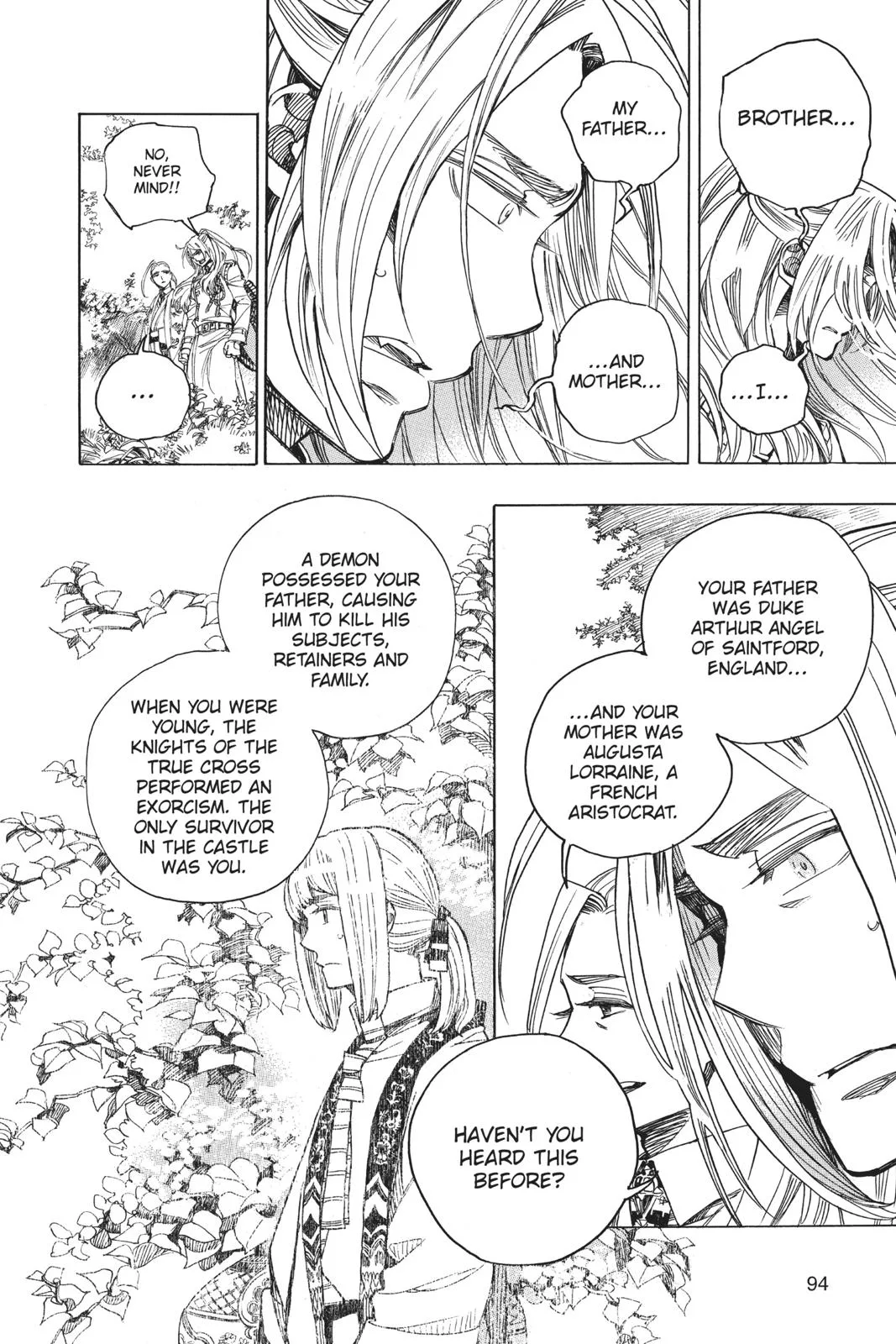 Blue Exorcist, chapter 111, page 14