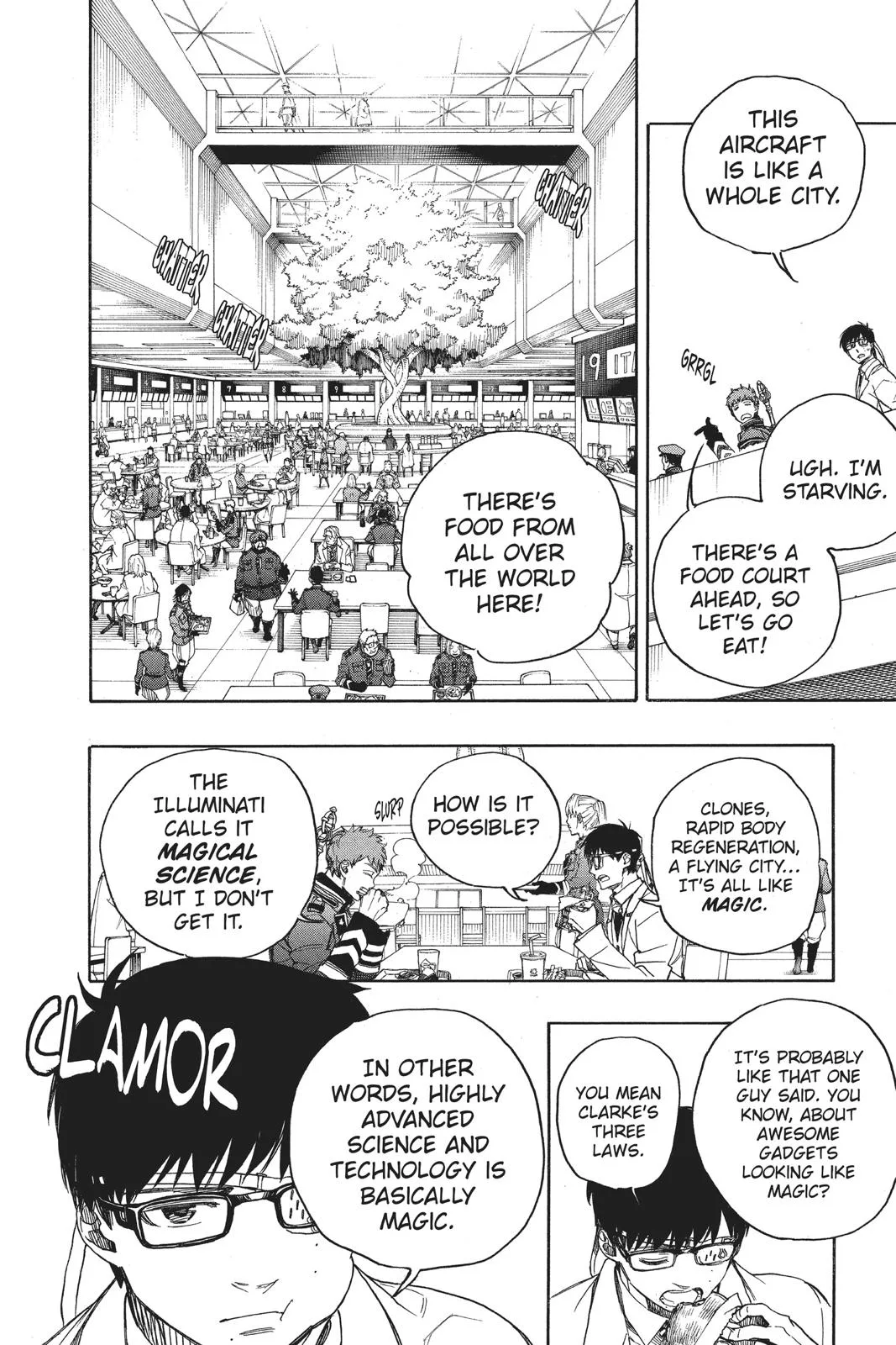 Blue Exorcist, chapter 111, page 18