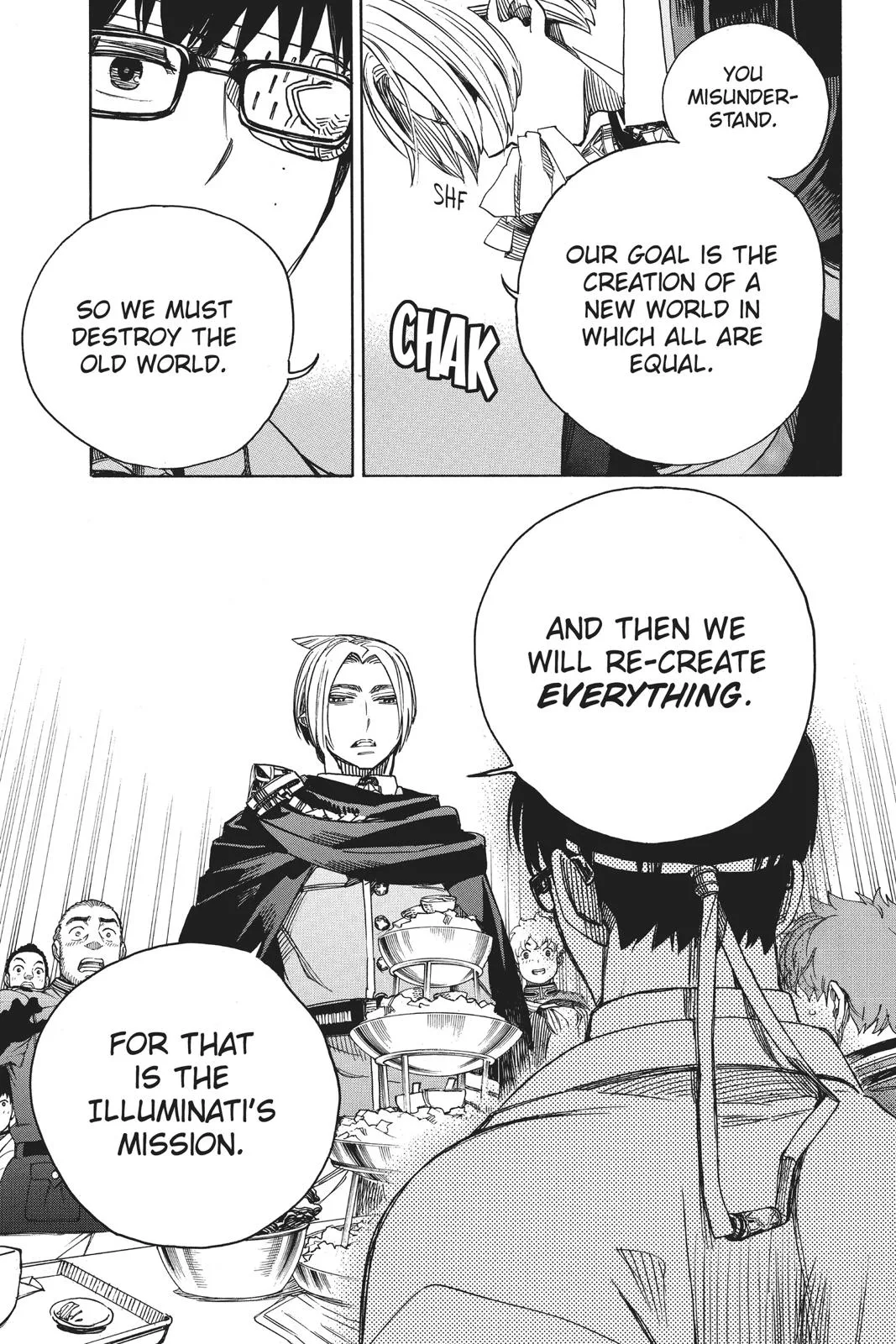 Blue Exorcist, chapter 111, page 27