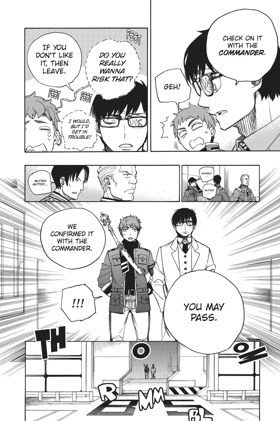 Blue Exorcist, chapter 112, page 2