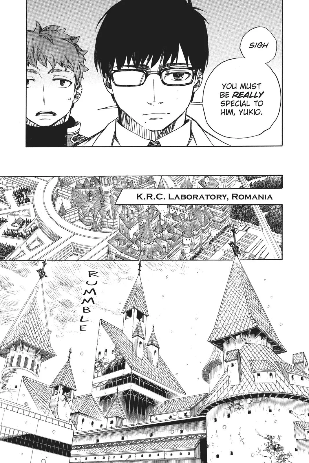 Blue Exorcist, chapter 112, page 3