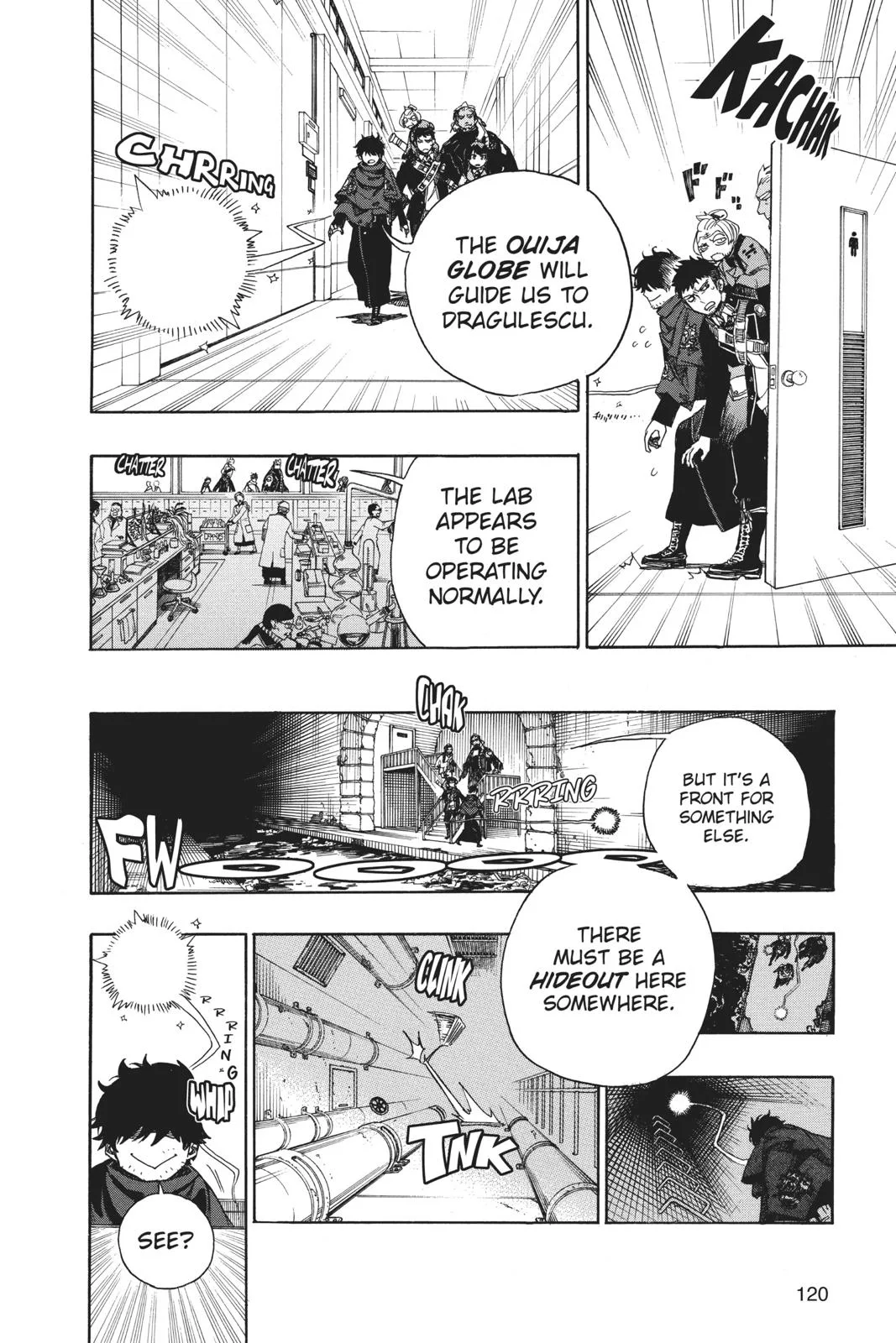 Blue Exorcist, chapter 112, page 4
