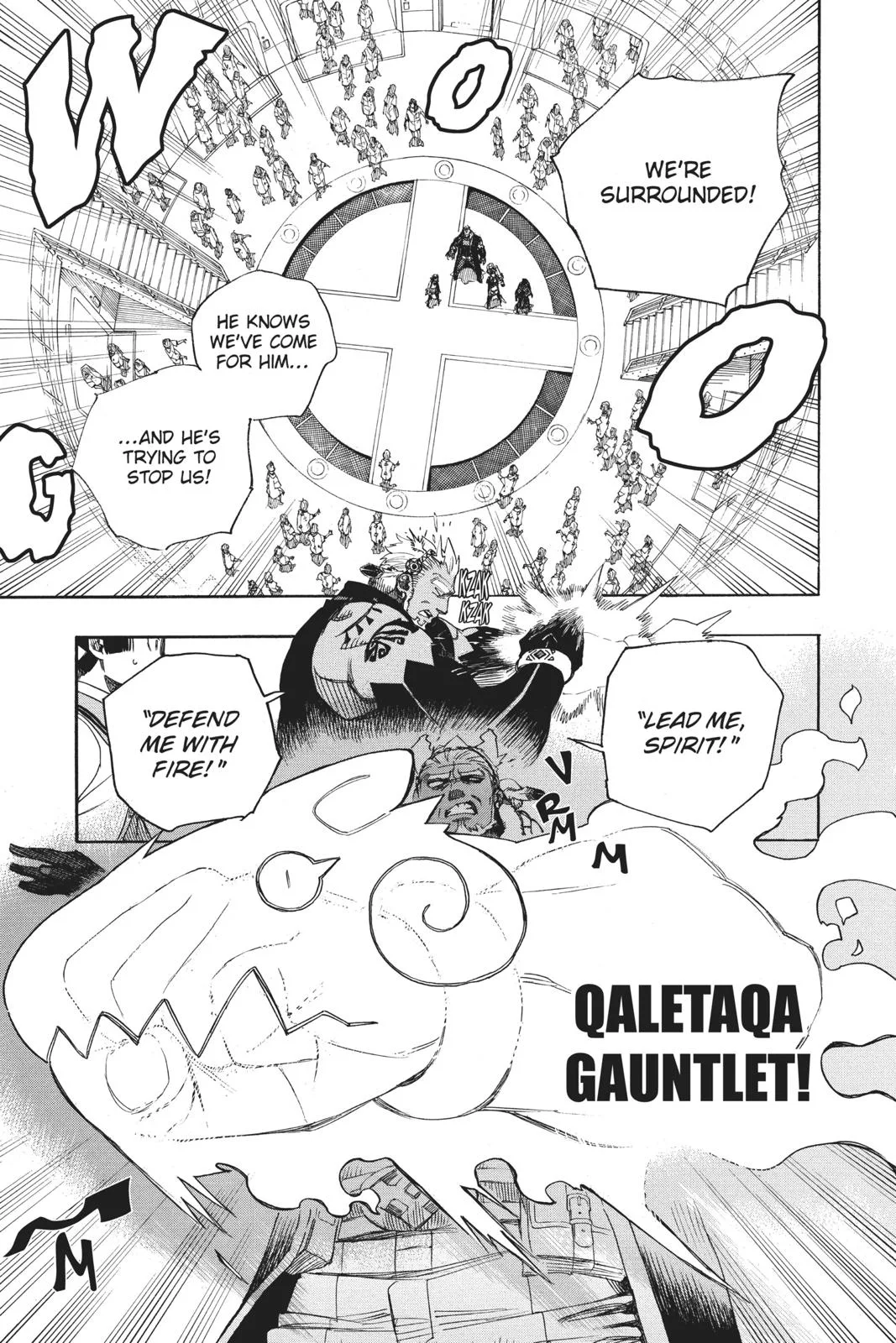Blue Exorcist, chapter 112, page 9