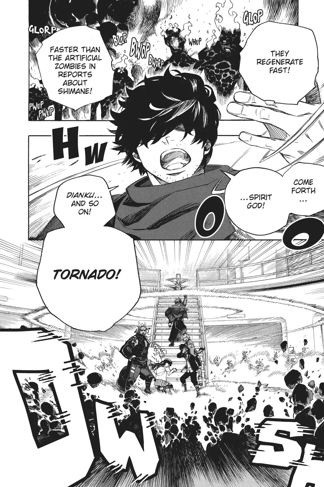 Blue Exorcist, chapter 112, page 12