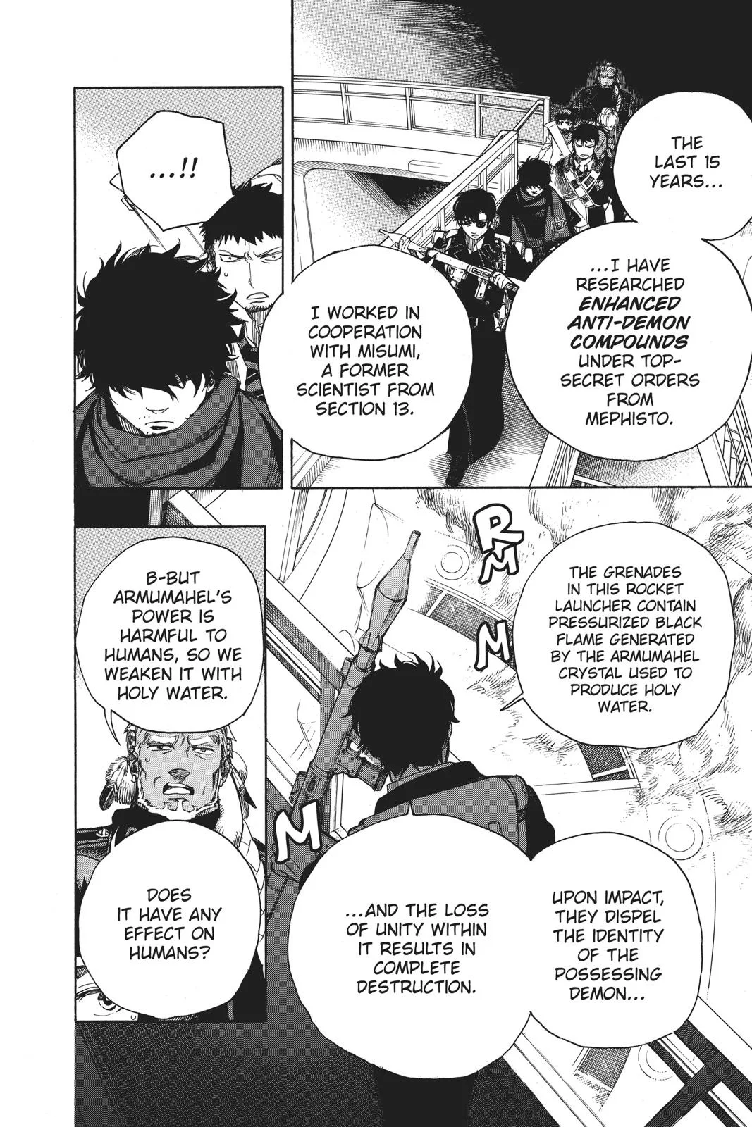 Blue Exorcist, chapter 112, page 23