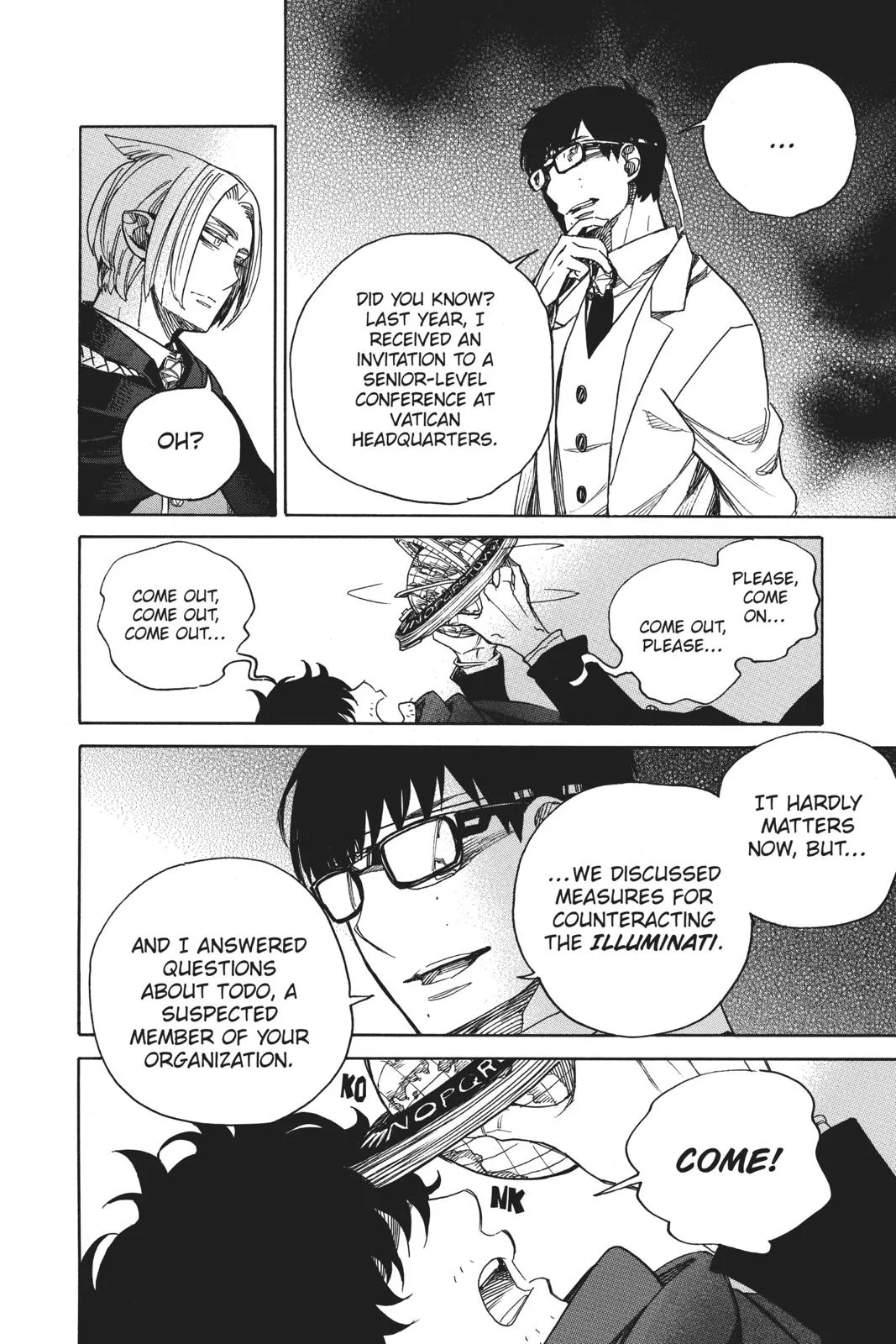 Blue Exorcist, chapter 113, page 14