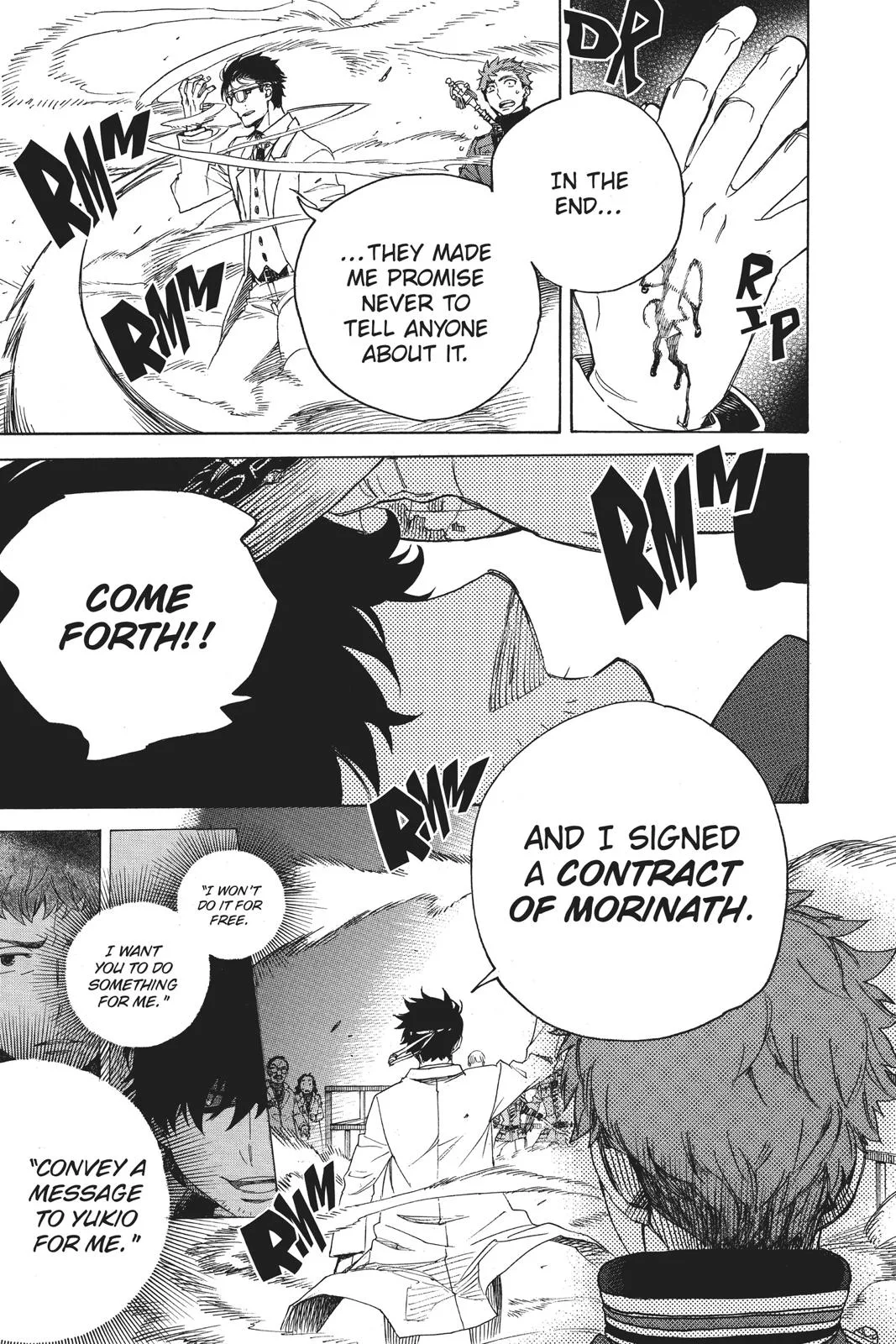 Blue Exorcist, chapter 113, page 15
