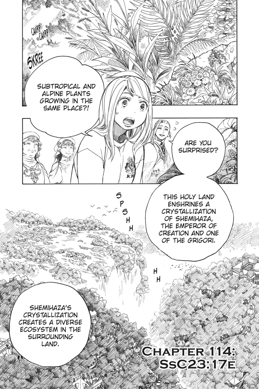 Blue Exorcist, chapter 114, page 1