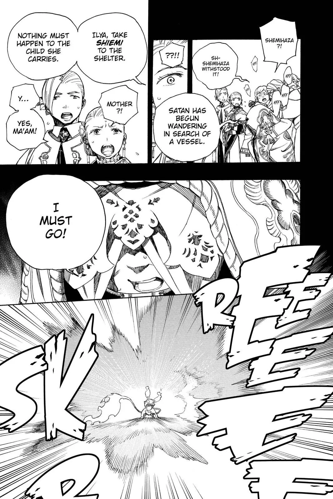 Blue Exorcist, chapter 115, page 33