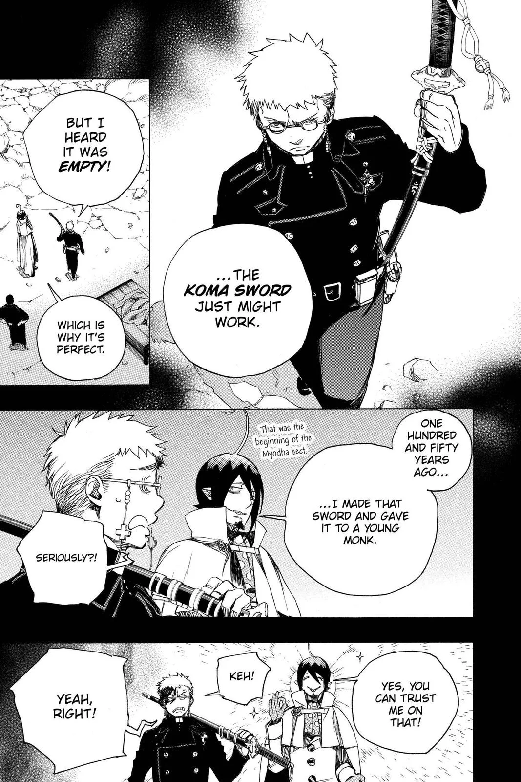 Blue Exorcist, chapter 116, page 19