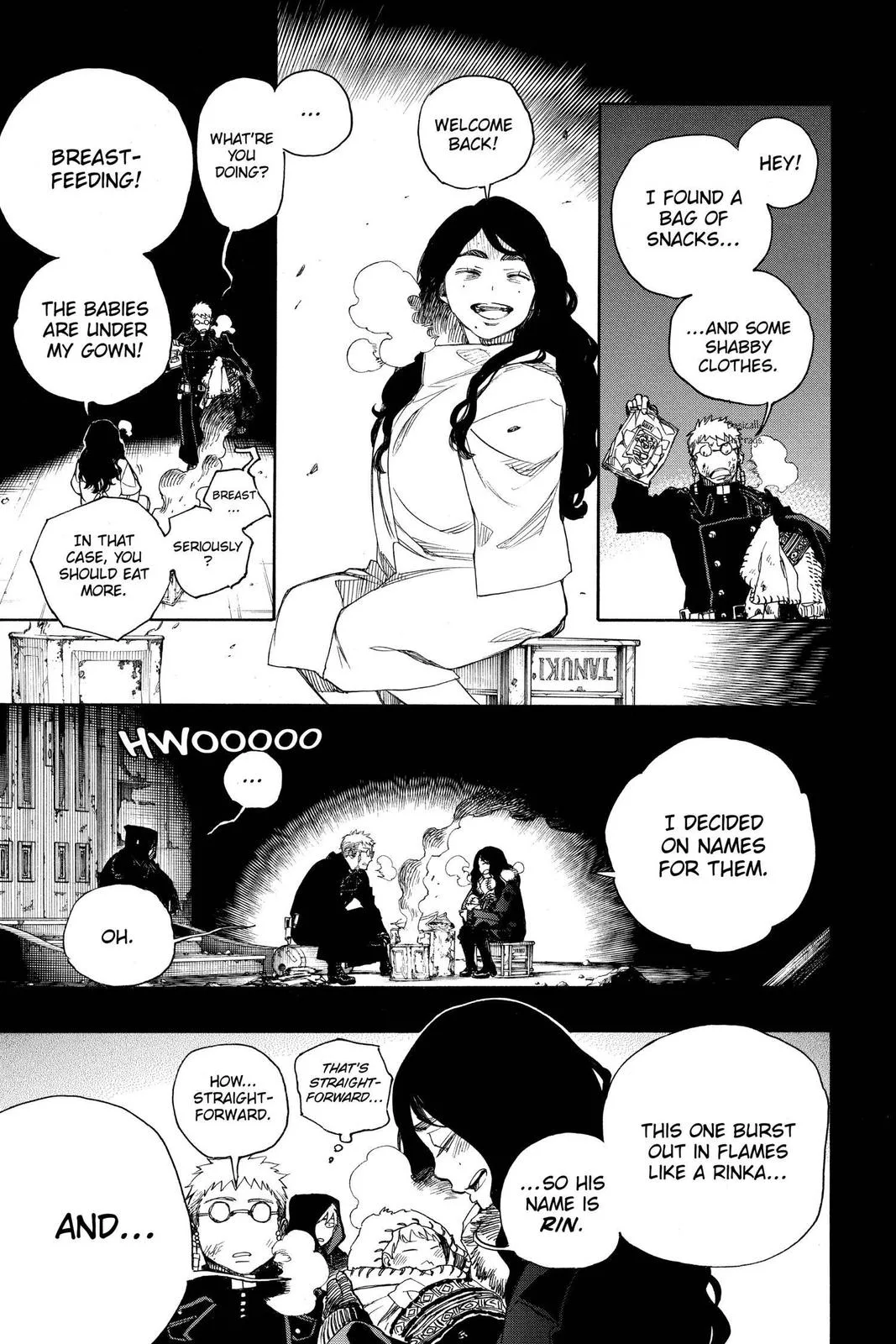 Blue Exorcist, chapter 117, page 17