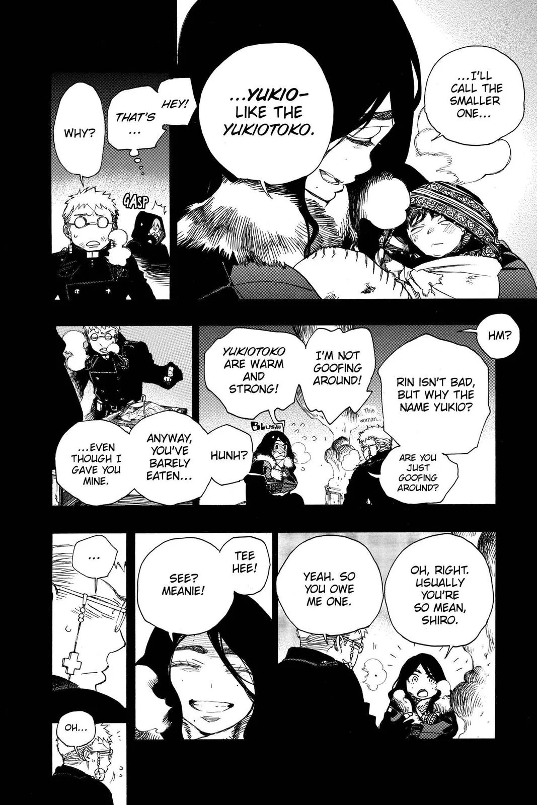 Blue Exorcist, chapter 117, page 18
