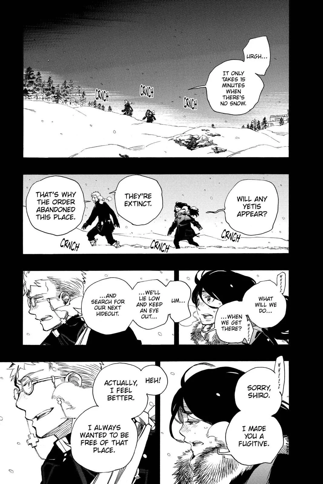 Blue Exorcist, chapter 117, page 21