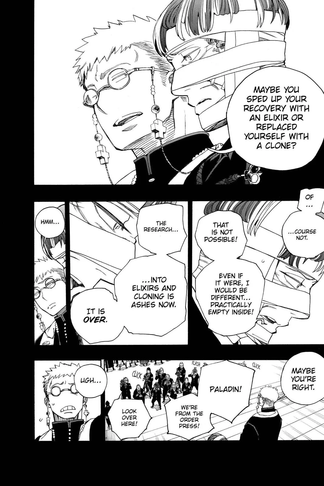 Blue Exorcist, chapter 119, page 36